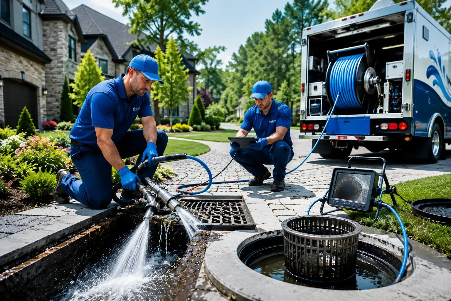Local outdoor drain cleaning professionals in Liverpool, NY